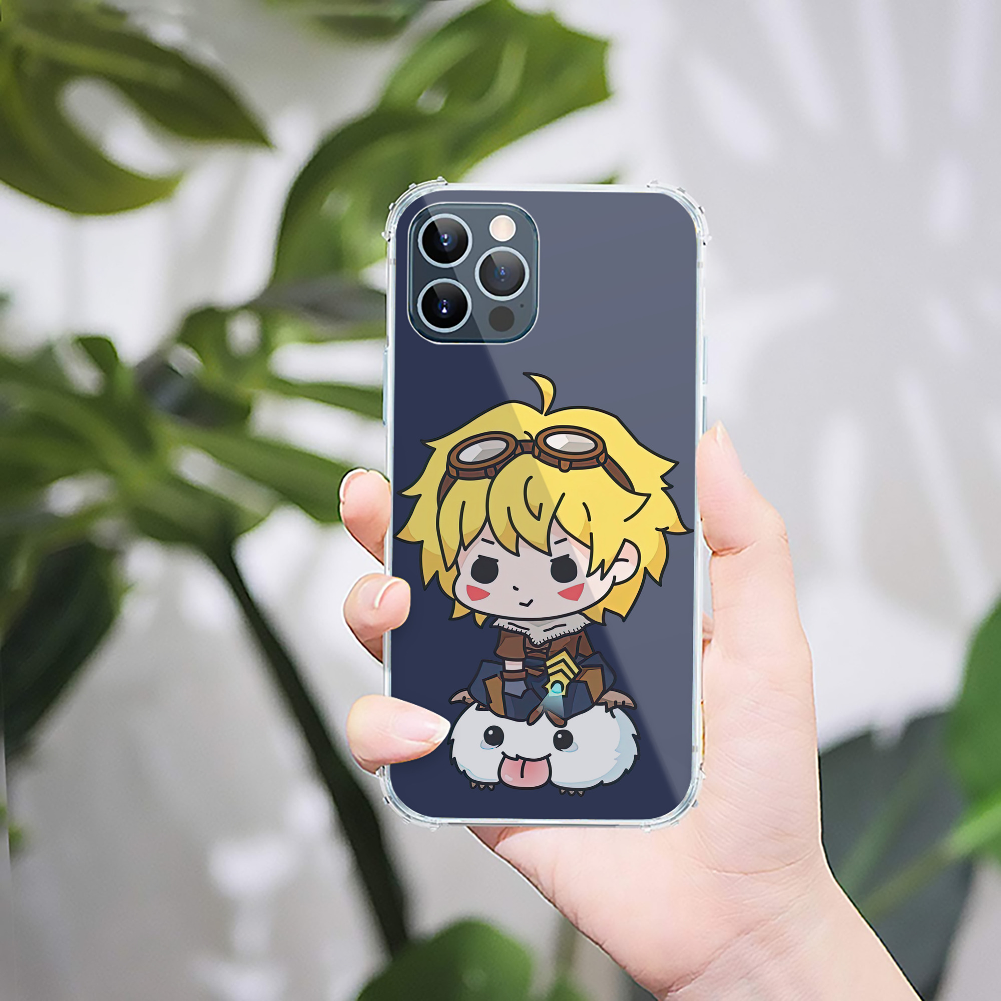 リーグ・オブ・レジェンド League of Legends LOL 【iPhone 12シリーズ対応】透明スマホケース（クリアソフトケース）